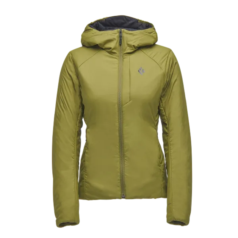 Black Diamond Women's First Light Stretch Hoody in Crag Green