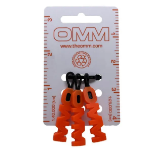 OMM Ltd Zipper Pullers (3 Pack) Orange