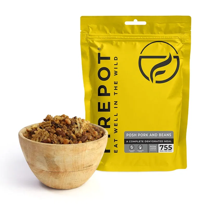 Firepot Main Meal - XL Portion - Posh Pork and Beans