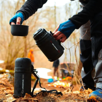 Lifeventure TiV Wide Mouth Vacuum Flask