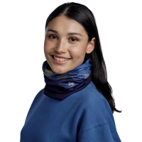 Buff Windproof Neckwarmer in Llev Multi