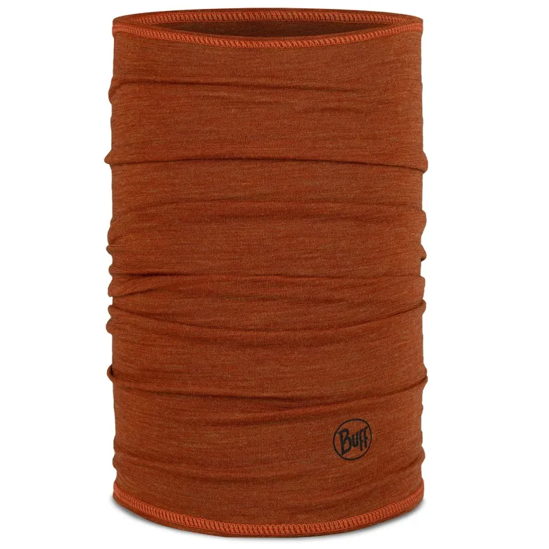 Buff Lightweight Merino Wool Buff in Solid Cinnamon