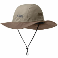 Outdoor Research Seattle Rain Hat in Khaki / Java