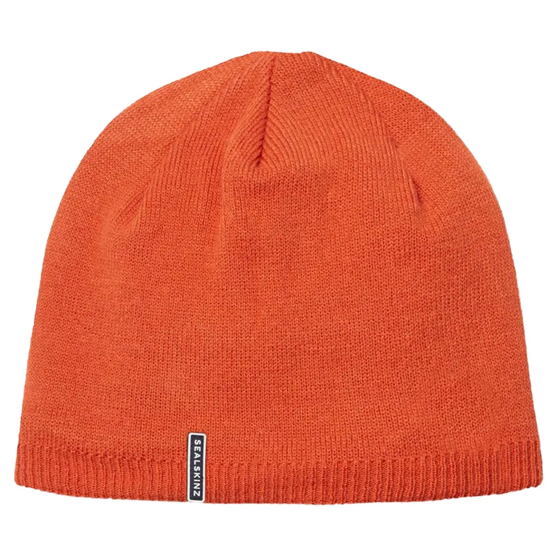 Sealskinz Waterproof Cold Weather Beanie in Orange