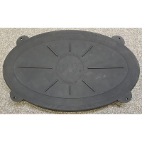 WW Oval Hatch Cover 4426 - Black 