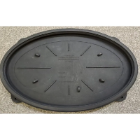 WW Oval Hatch Cover 4426 - Black 