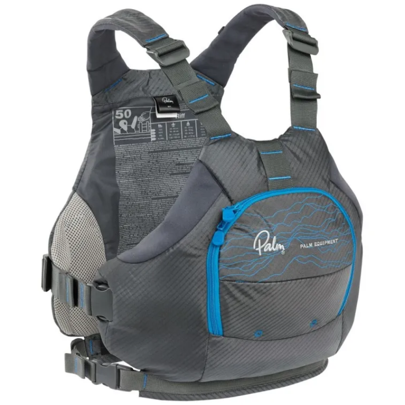 Palm Riff PFD in Jet Grey