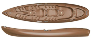 Islander Kayaks Koa Duo Beach Recycled