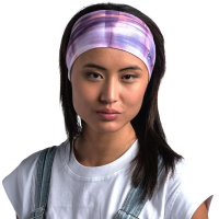 Buff Coolnet UV Wide Headband in Seary Purple