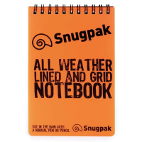 Snugpak Water Resistant Notebook - Orange 