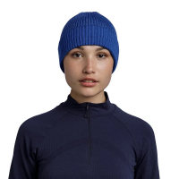 Buff Merino Active Beanie in Solid Cobalt