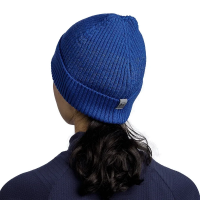 Buff Merino Active Beanie in Solid Cobalt