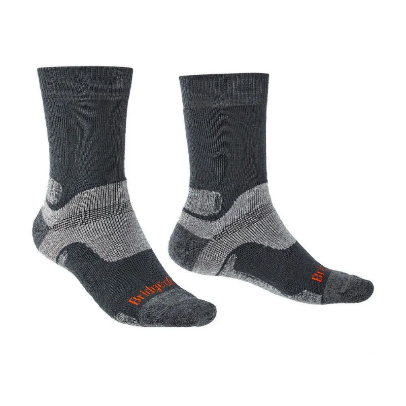 Bridgedale HIKE Midweight Merino Performance Men's Boot in Gunmetal