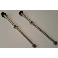 Up and Under Bolt Pair with Washers and Nuts - 6"