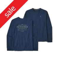 Patagonia Men's Long Sleeved Forge Mark Responsibili-Tee - sale