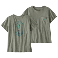 Patagonia Women's Clean Climb Bloom Pocket Responsibili-Tee