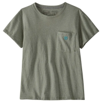 Patagonia Women's Clean Climb Bloom Pocket Responsibili-Tee