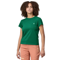 Patagonia Women's Clean Climb Bloom Pocket Responsibili-Tee