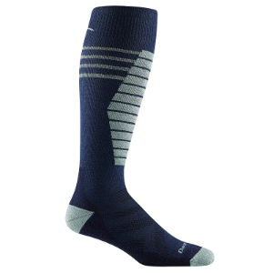 Darn Tough Men's Edge Over-the-Calf Midweight Ski & Snowboard Sock in Midnight