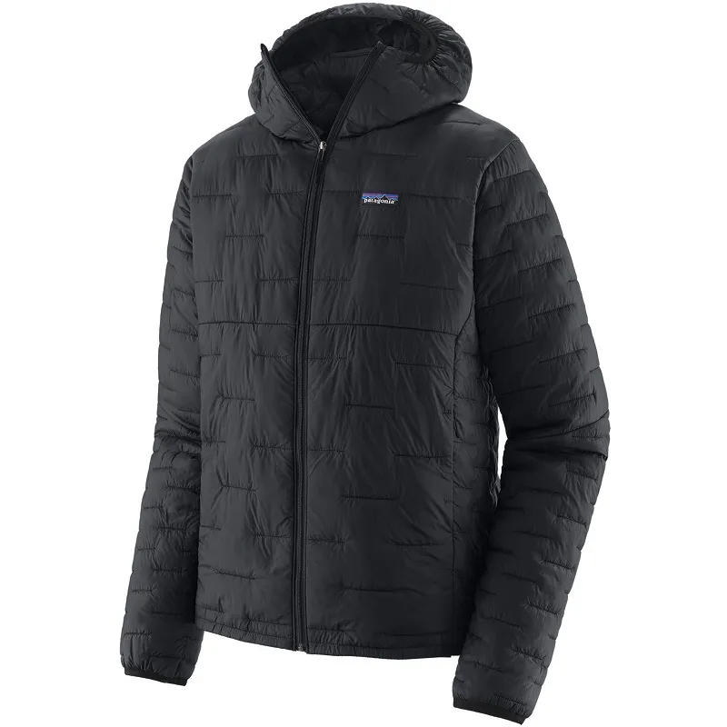 Patagonia Men's Micro Puff Hoody in Black