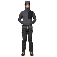 Patagonia Men's R1 TechFace Hoody in Forge Grey