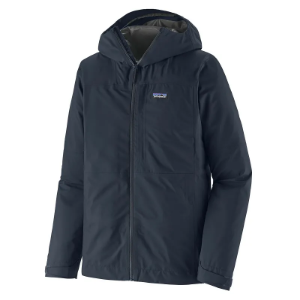 Patagonia Men's Boulder Fork Rain Jacket in Forge Grey