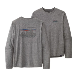 Patagonia Men's Long-Sleeved Capilene Cool Daily Graphic Shirt
