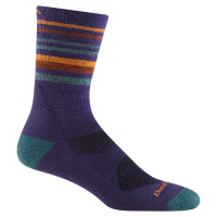 Darn Tough Men's Fastpack Micro Crew Lightweight Hiking Sock in Blackberry