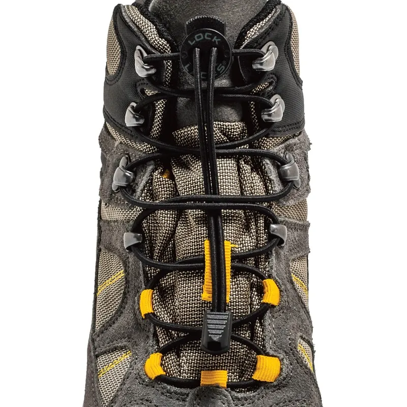 Lock Laces Lock Laces Boot in Black