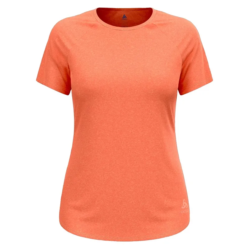 Odlo Women's Active 365 T-Shirt in Living Coral Melange
