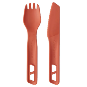 Sea to Summit Passage Cutlery Set (2 Piece) in Orange