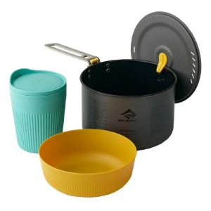 Sea to Summit Frontier Ultralight One Pot Cook Set (1 Person, Medium 3 Piece)