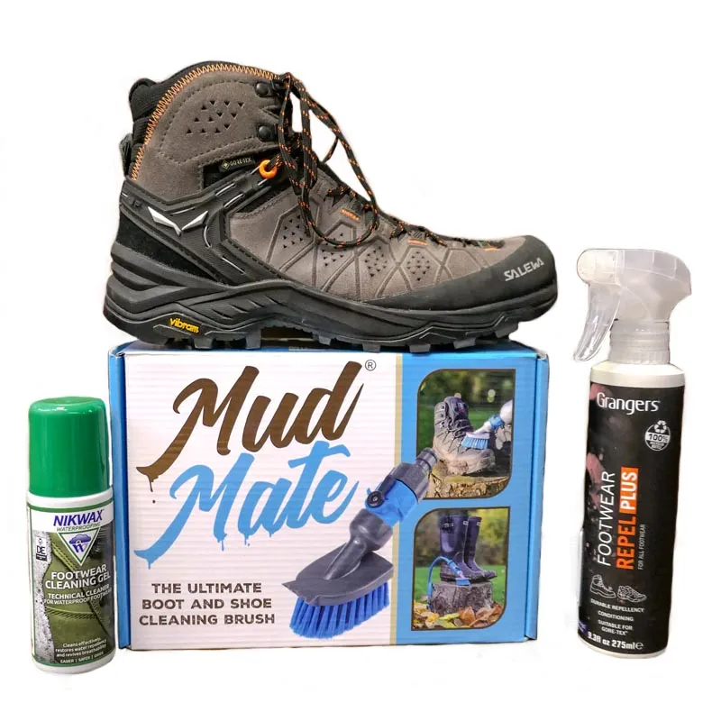Up and Under Walking Boot / Shoe Care Kit for Fabric and Suede