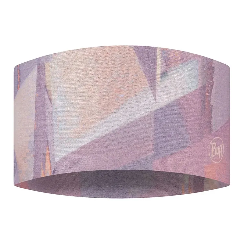 Buff Coolnet UV Wide Headband in Shane Orchid