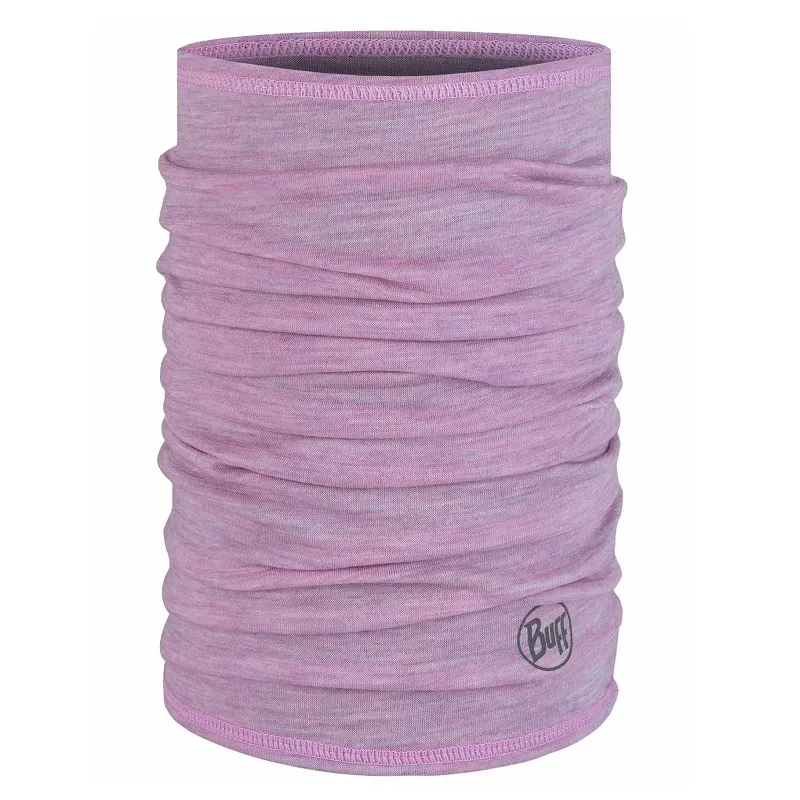 Buff Lightweight Merino Wool Buff in Solid Pansy