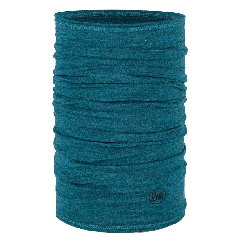 Buff Lightweight Merino Wool Buff in Solid Teal