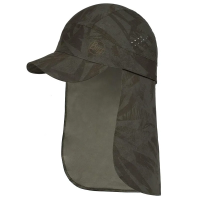 Buff Pack Sahara Cap in Acai Khaki