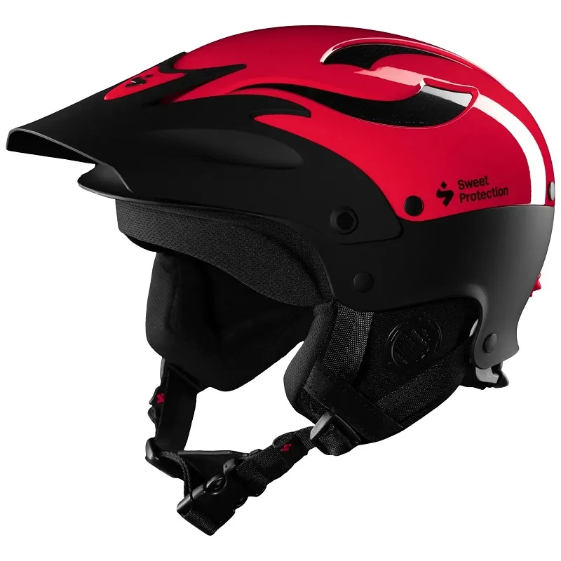 Sweet Protection Rocker Helmet in Gloss Poppy Red