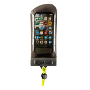 Aquapac Classic Phone Case Mini in Grey / Clear