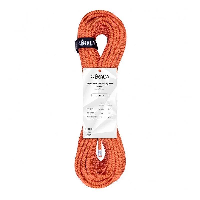 Beal Wall Master VI 10.5mm Unicore Orange
