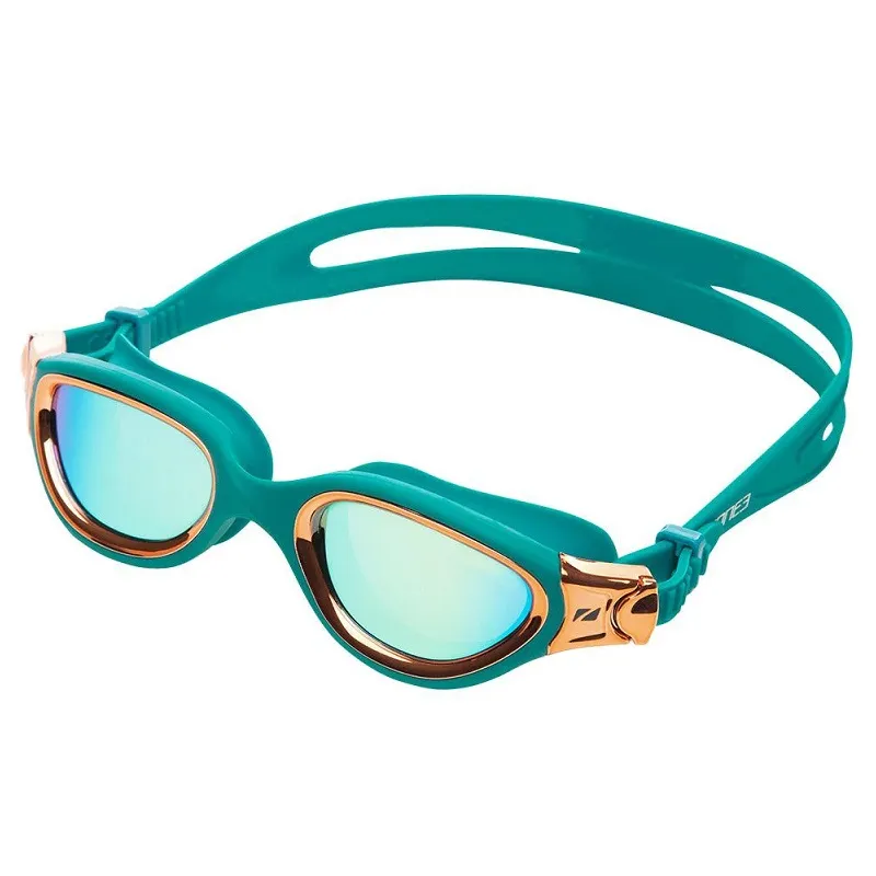Zone3 Venator-X Goggles Teal / Copper - Lens: Polarized Revo Gold