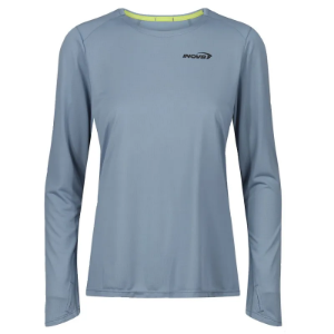 INOV8 Performance Long Sleeve T-Shirt Women's in Blue Grey / Slate