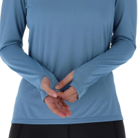 INOV8 Performance Long Sleeve T-Shirt Women's in Blue Grey / Slate
