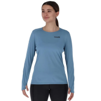 INOV8 Performance Long Sleeve T-Shirt Women's in Blue Grey / Slate