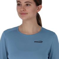 INOV8 Performance Long Sleeve T-Shirt Women's in Blue Grey / Slate