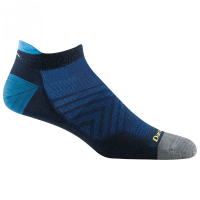 Darn Tough Men's Run No Show Tab No Cushion Ultra-Lightweight Running Sock in Eclipse