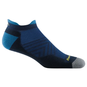 Darn Tough Men's Run No Show Tab Ultra-Lightweight Running Sock in Eclipse