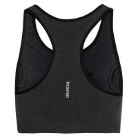 Odlo Women's Ceramicool Seamless Medium Support Sports Bra in Black