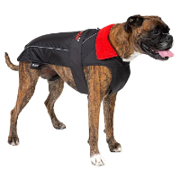 Dryrobe Dog Robe - Black / Red 