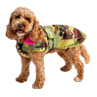 Dryrobe Dog Robe in Camo Pink